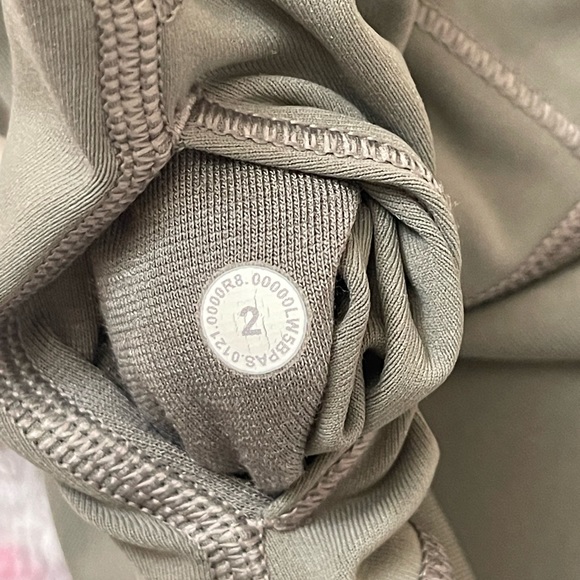 Lululemon Wunder Unders 25” Sage Gray - Picture 7 of 7